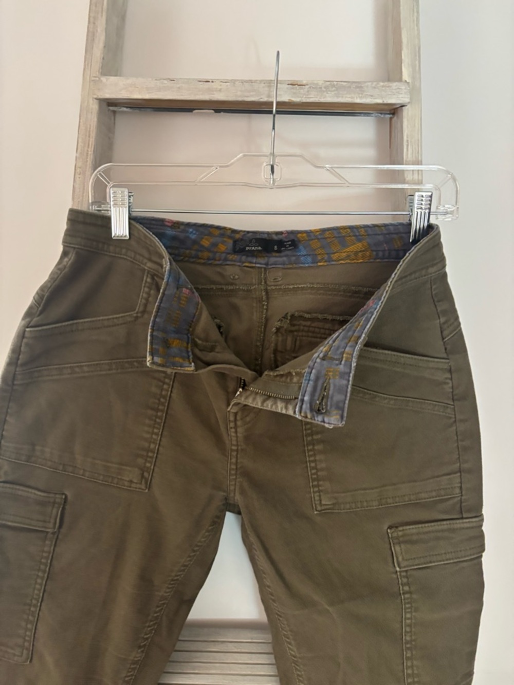 Prana Sz8 Cargo Utility Pants workwear, gorpcore, utilitarian, mountain, crunchy - Picture 7 of 14